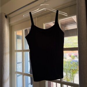 No Boundaries Black Women's Tank Top with Thin Straps size large